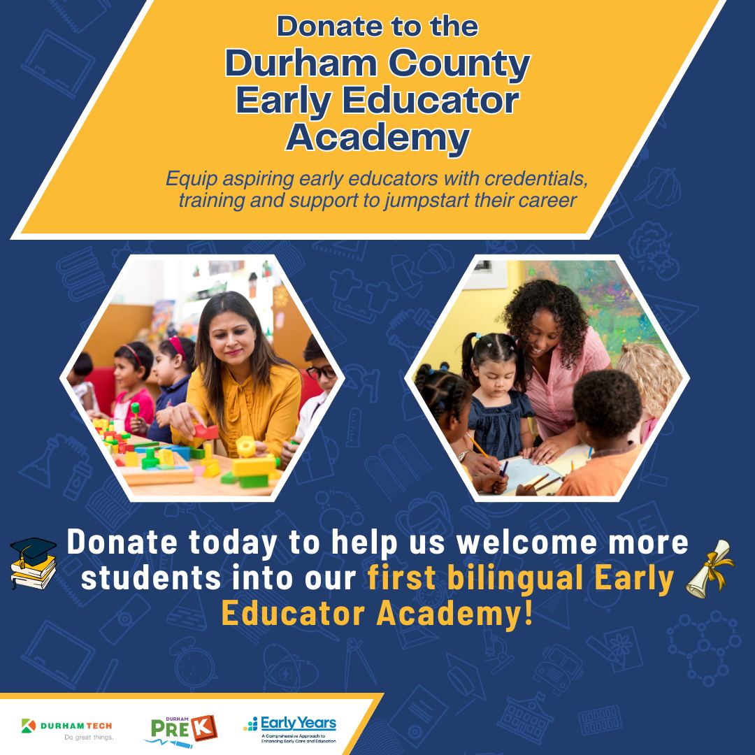 Durham County Early Educator Academy- Graphic Durham County Early Educator Academy- Graphic