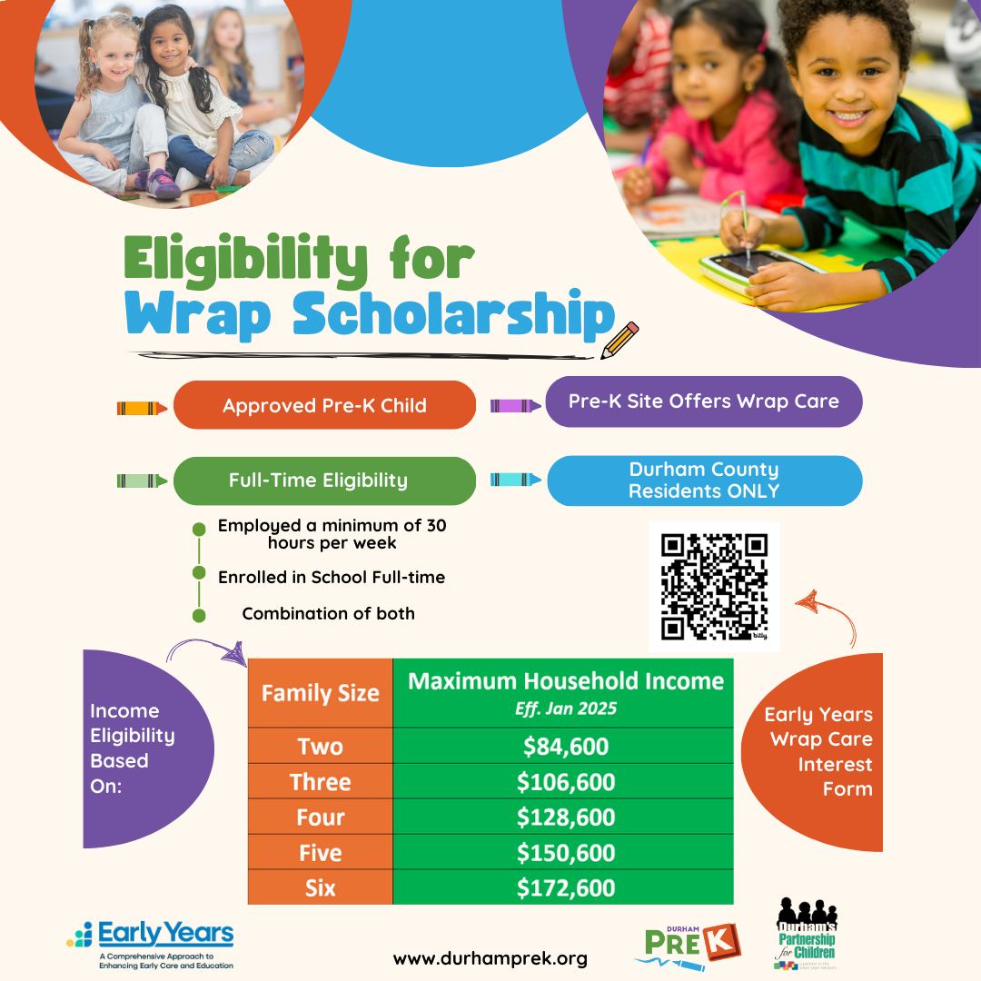 PreK Wrap Scholarship Graphic PreK Wrap Scholarship Graphic