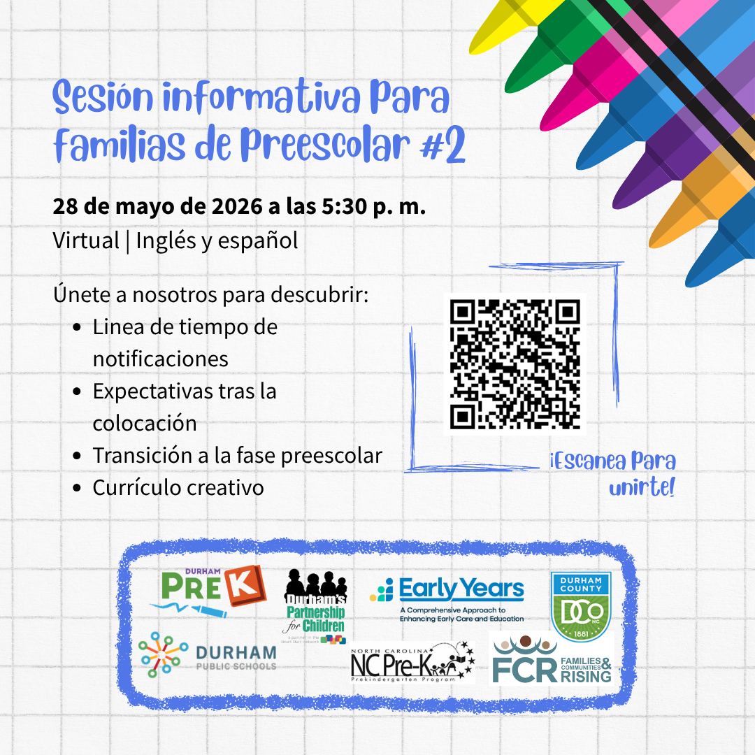 Pre-K Family info Session 2 SPANISH