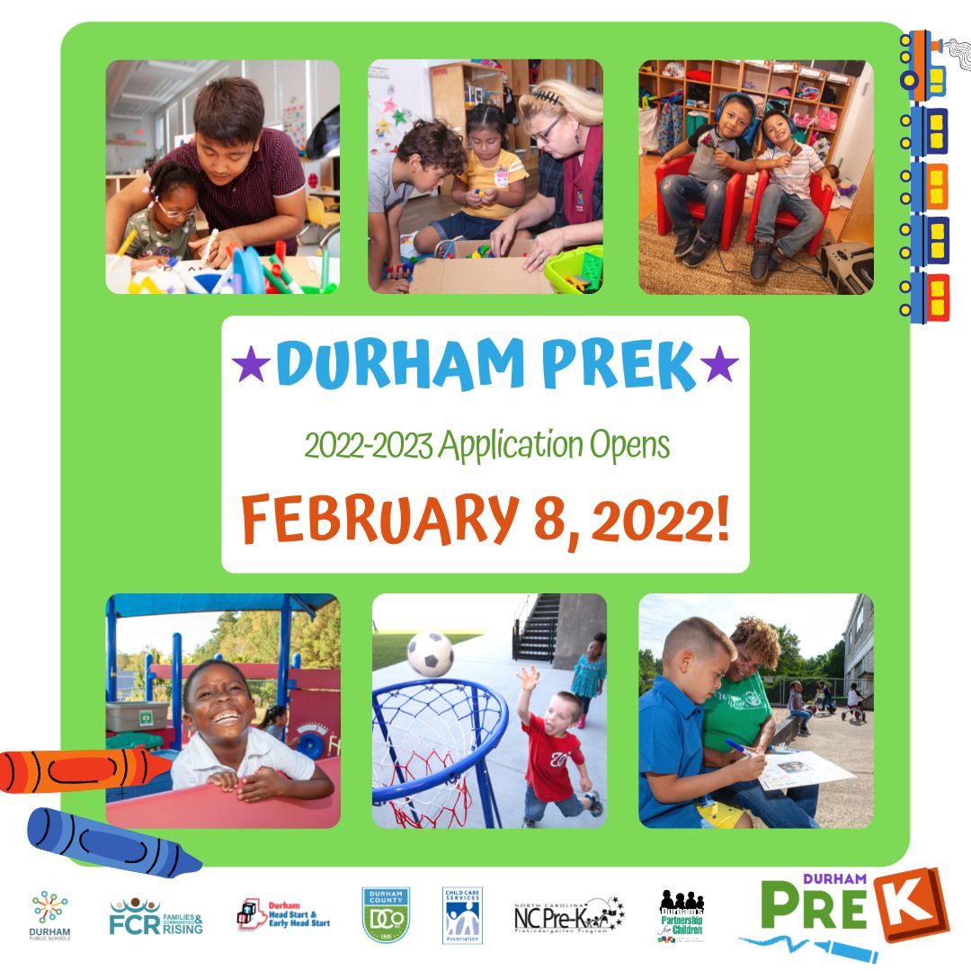 202223 Durham PreK Application Opens Durham PreK